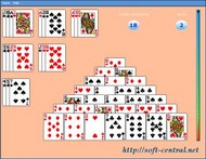 Pyramid Solitaire screenshot